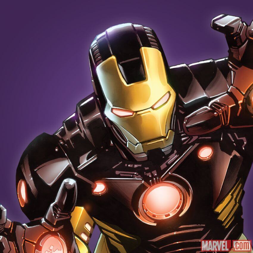 personagem homem de ferro